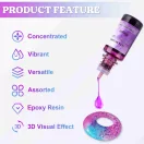 Let's Resin Alcohol Ink szett - 48 x 10 ml
